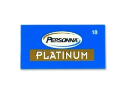 10 Platinum Red Double Edge Rasierklingen
