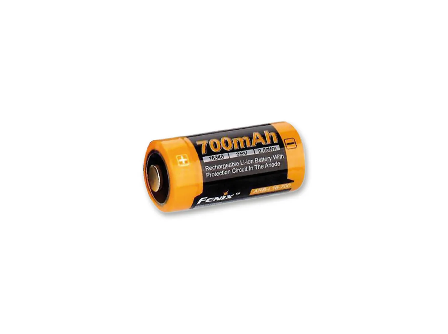 Akku 16340 700 mAh