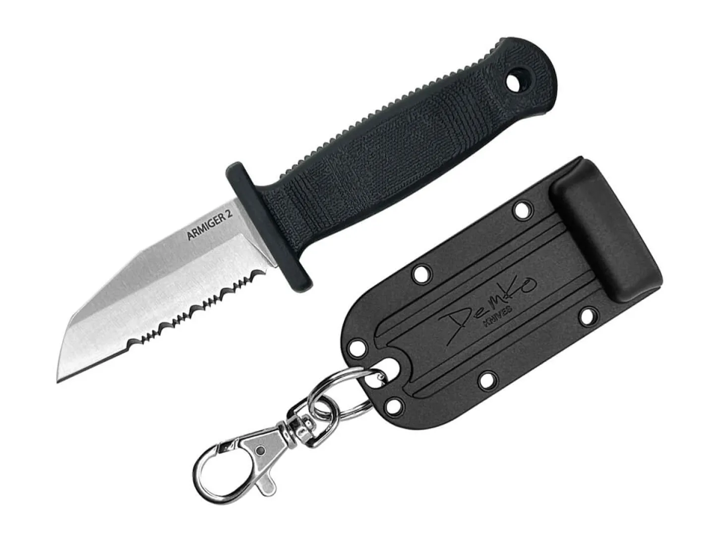 Armiger 2 Shark Foot 4034SS TPR Black Serrated