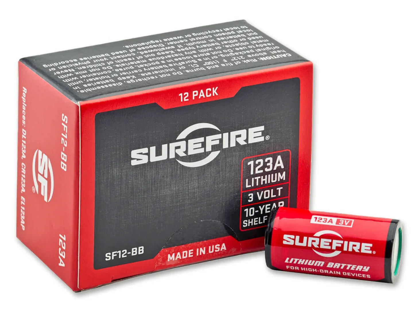 Batterie-Set CR123A 12