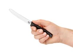 Brötchenmesser Schwarz