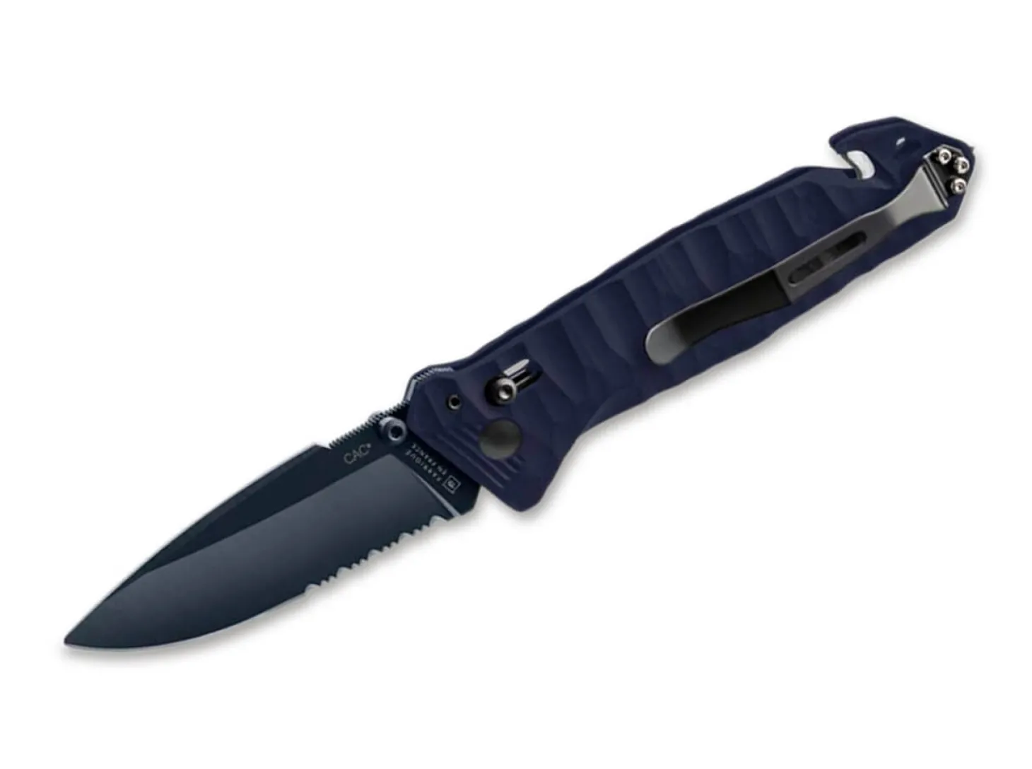 C.A.C. S200 PA6 Textured Serrated Junior Edition Bout Rond