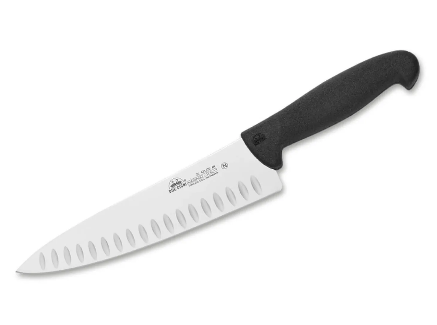 Chefmesser 415 20 Schwarz mit Kullen