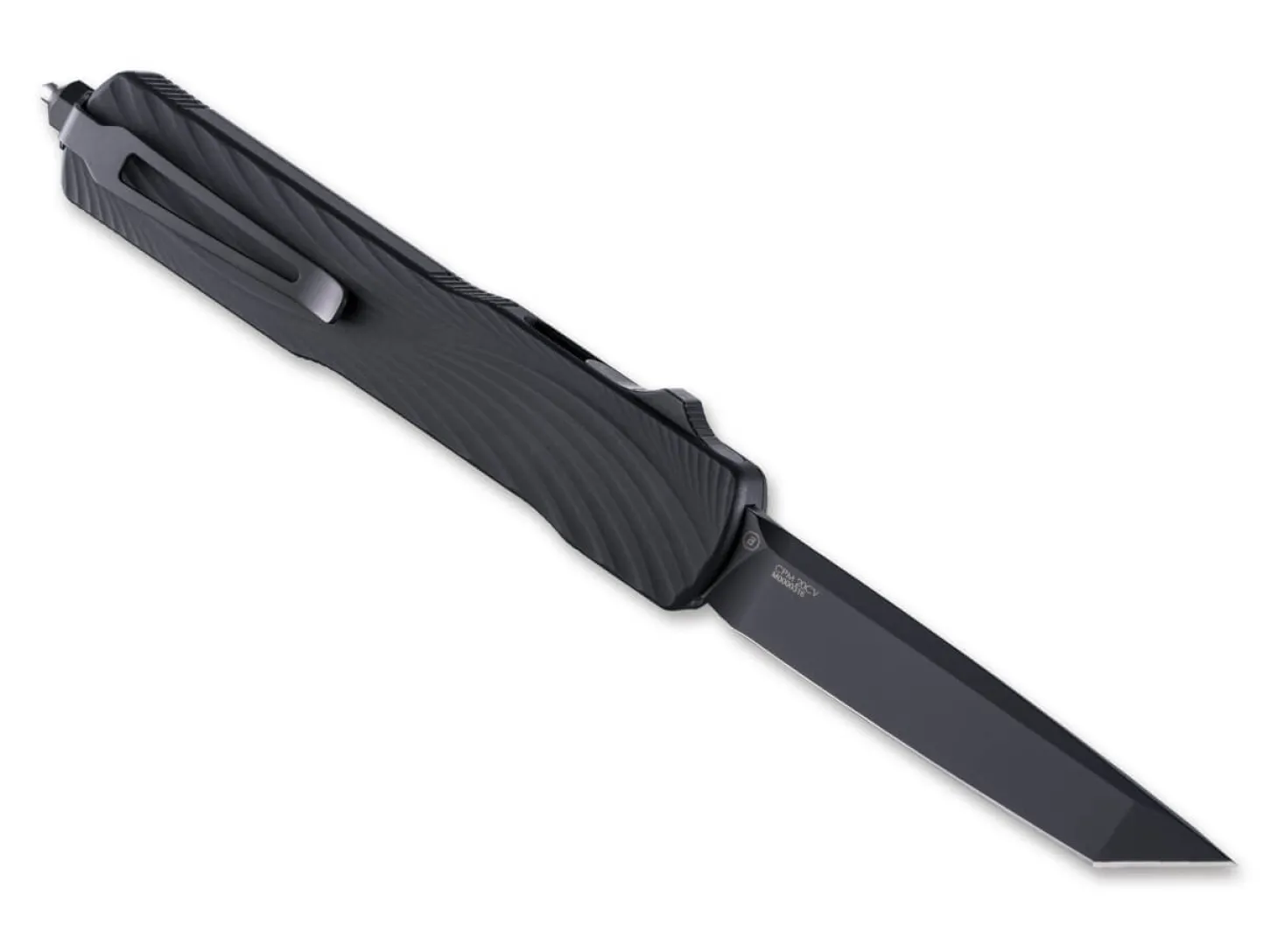Counterstrike OTF Automatic 3.35 Tanto G10 Solid Black PVD