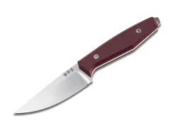 Daily Knives AK1 Droppoint Richlite Redstone