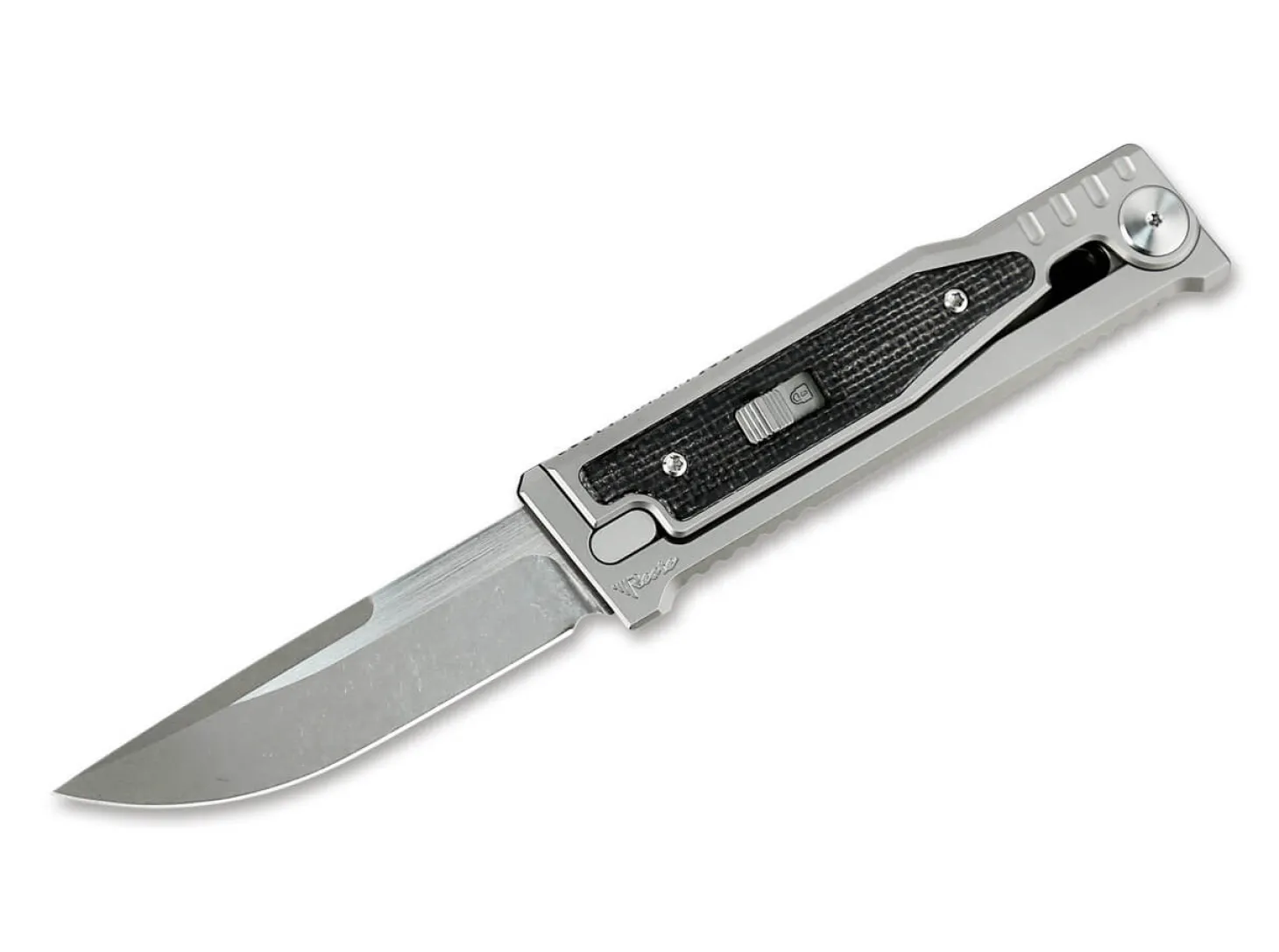 EXO-M Black Micarta Drop Point