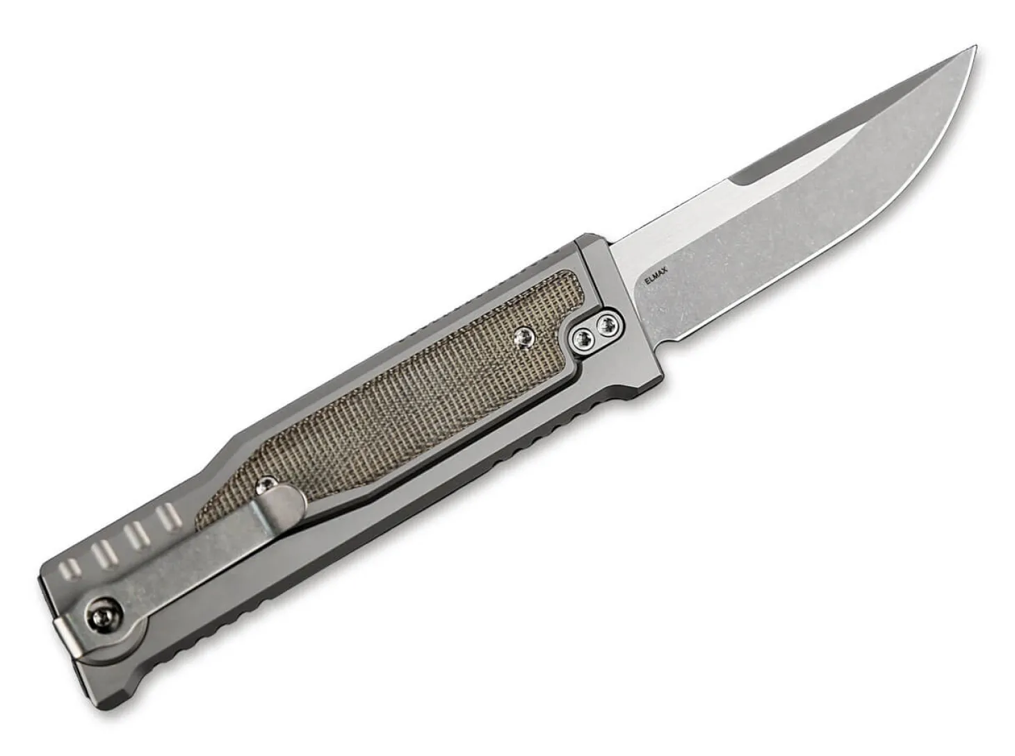 EXO-M Green Micarta Drop Point
