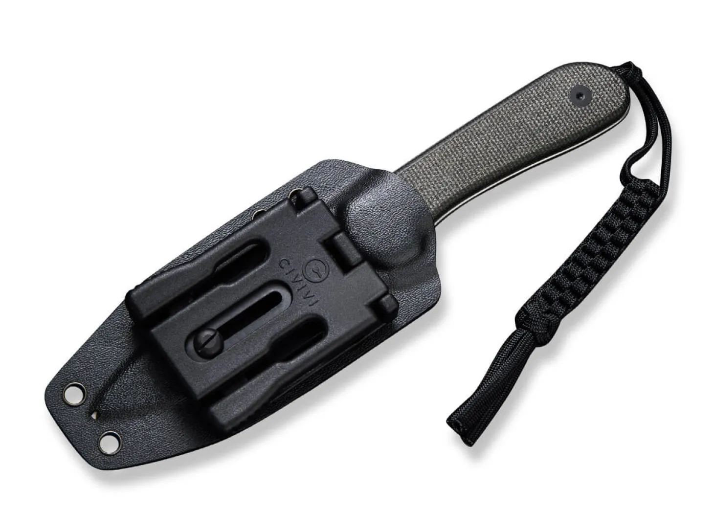 Fixed Blade Elementum Micarta Green