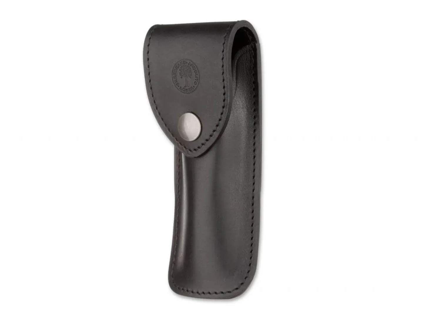 Französisches Leder-Etui Schwarz Groß