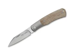 Hug Titanium Micarta Brown
