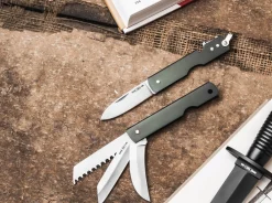 Japanese Army Pen Knife Saw & Hawkbill