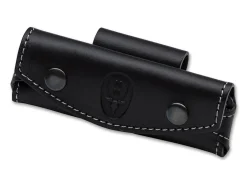 Leder-Etui Schwarz