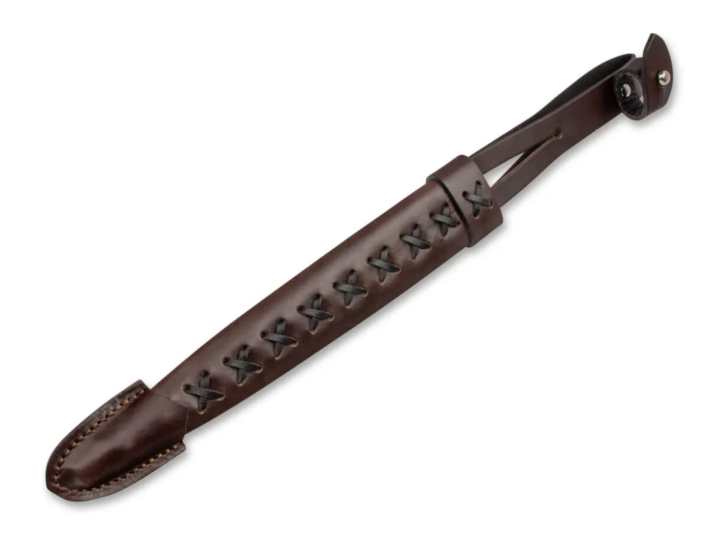 Lederscheide Schweizer Dolch