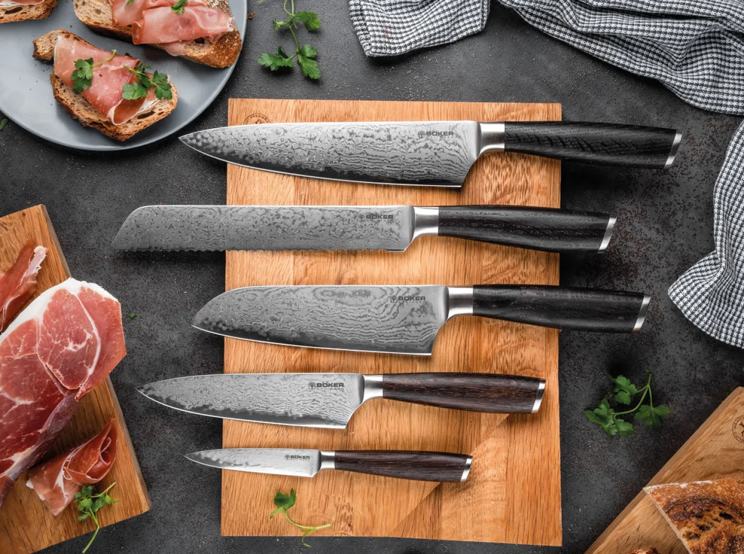 Meisterklinge Damast Brotmesser