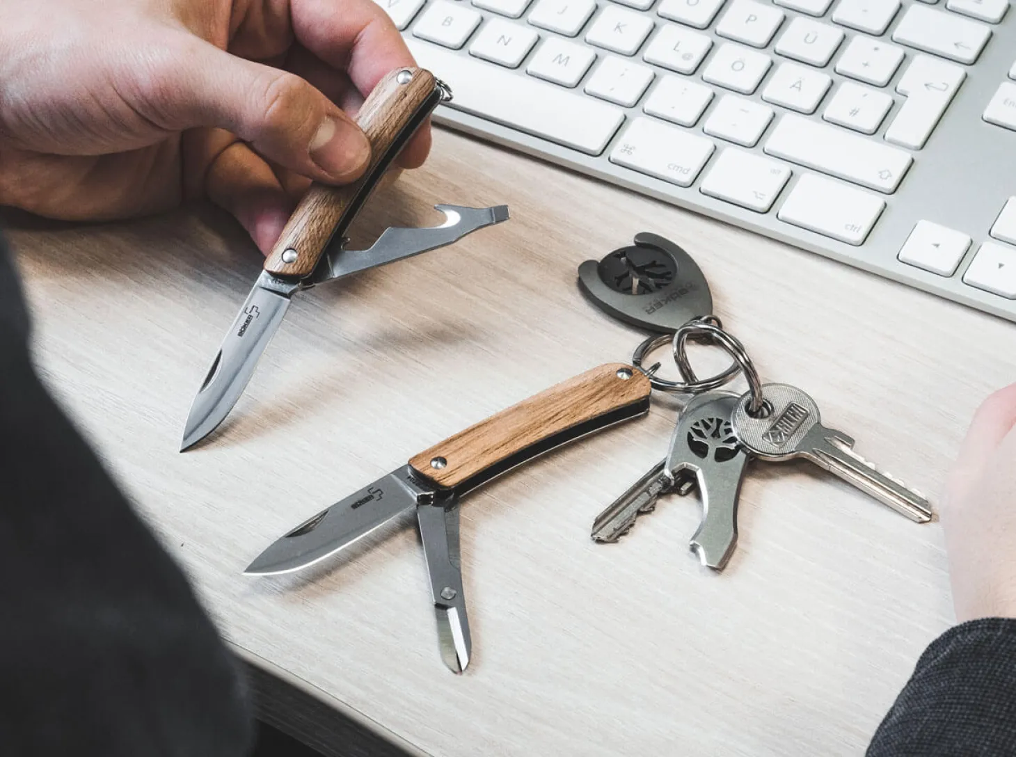 Mini Tech Tool Zebrawood 2