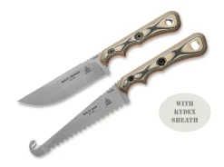 Muley Combo Kydex Sheath Tan Black G10