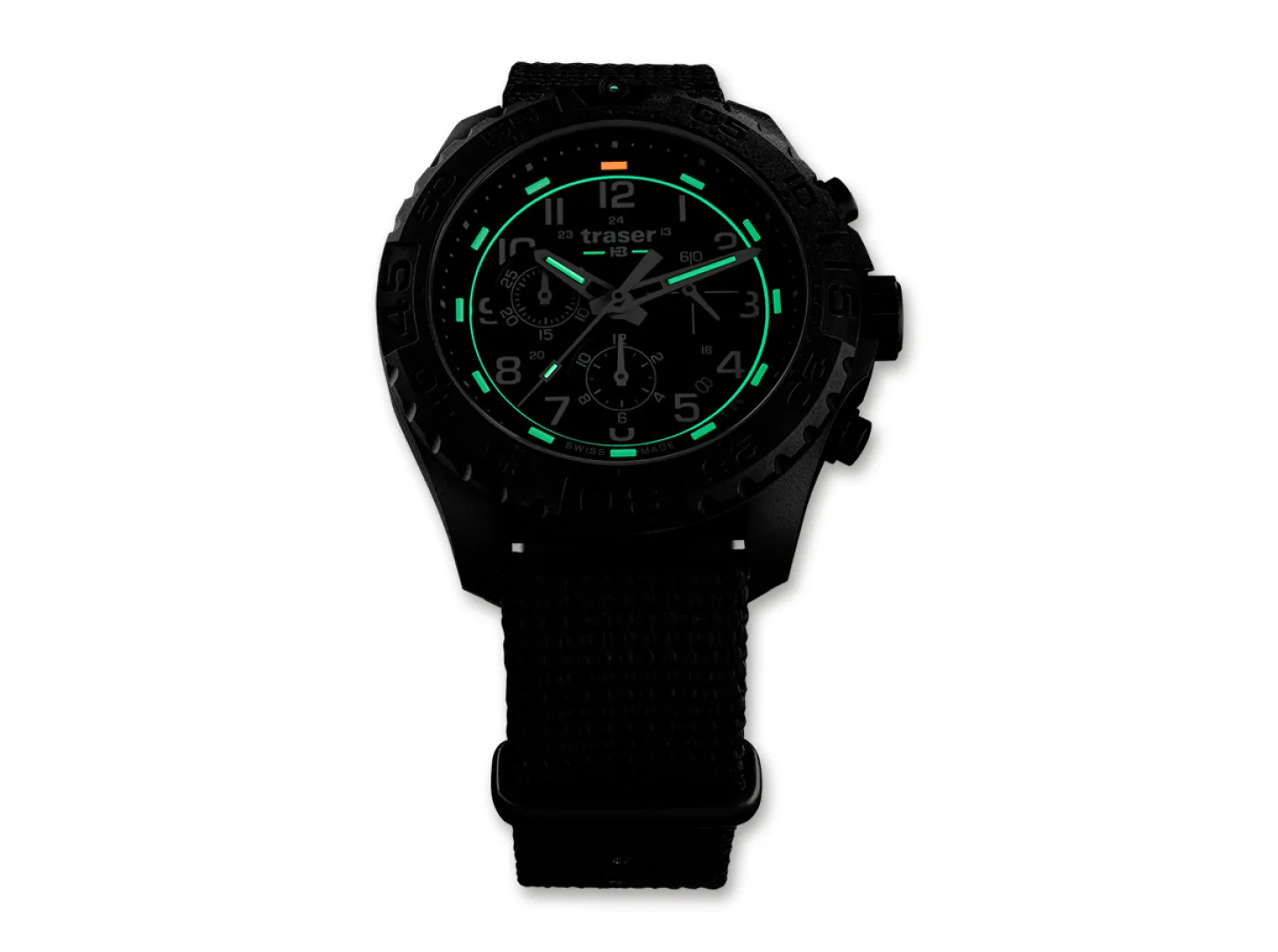 P96 OdP Evolution Chrono Black Nato