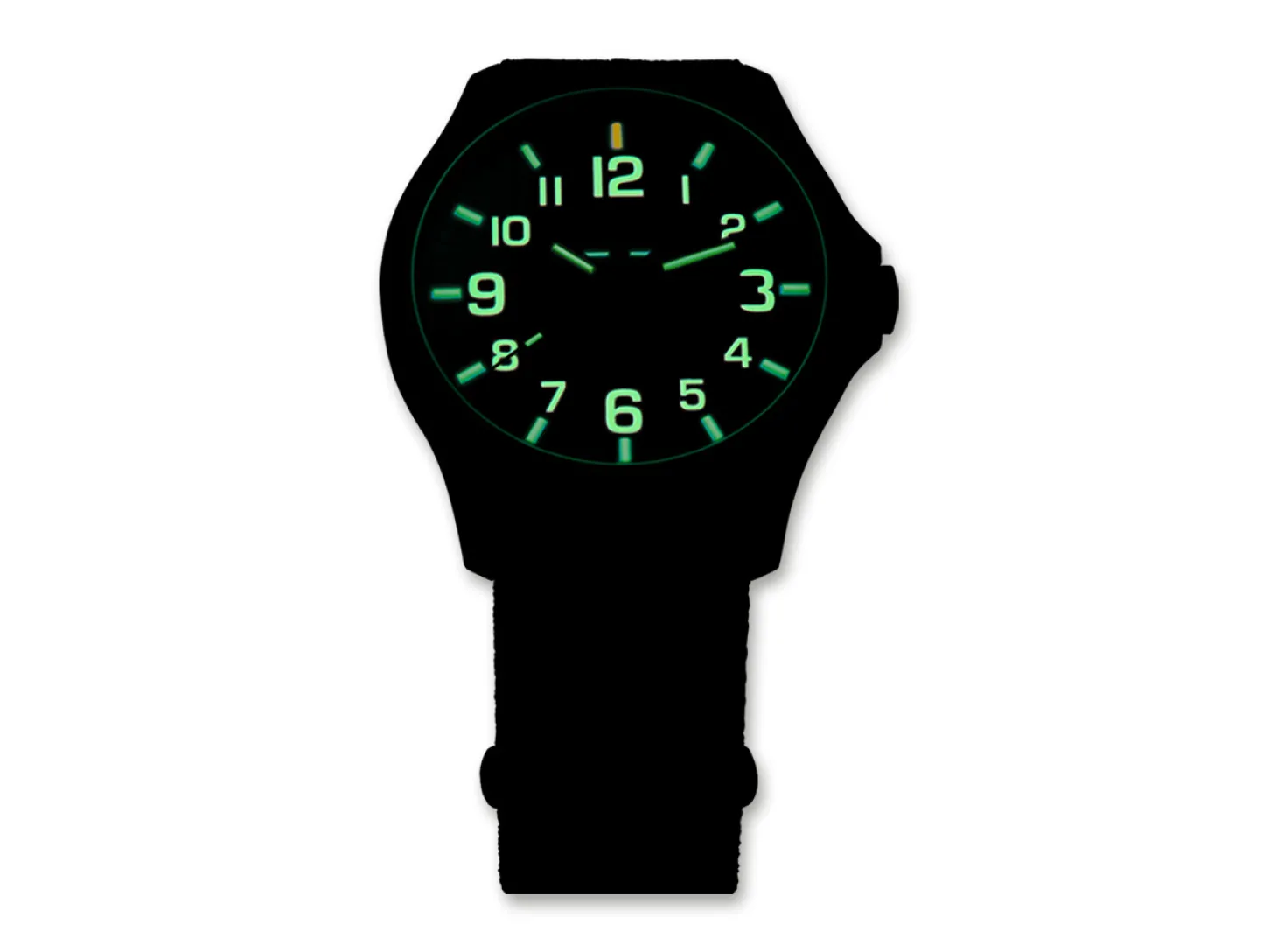 P67 Officer Pro Gunmetal Black & Lime Nato