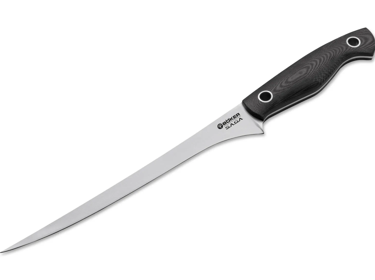Saga Filetiermesser G10 Satin