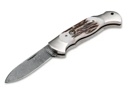 Scout Spearpoint Hirschhorn Damast