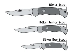 Scout Spearpoint Hirschhorn Damast