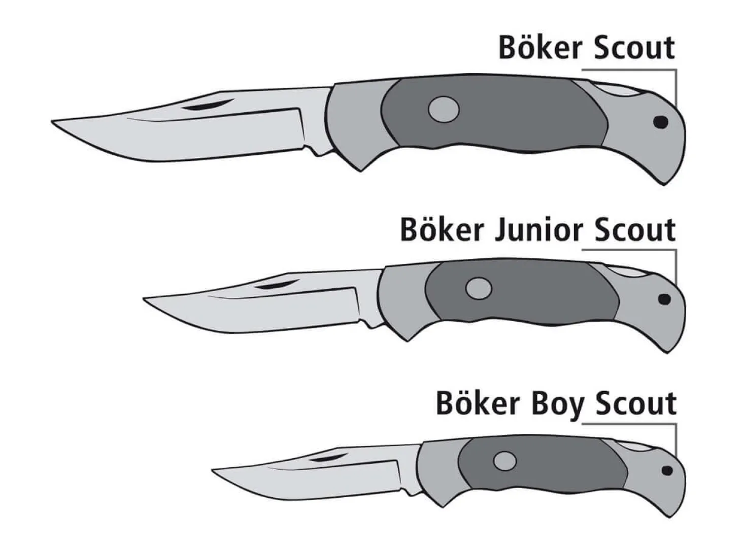 Scout Spearpoint Hirschhorn Damast