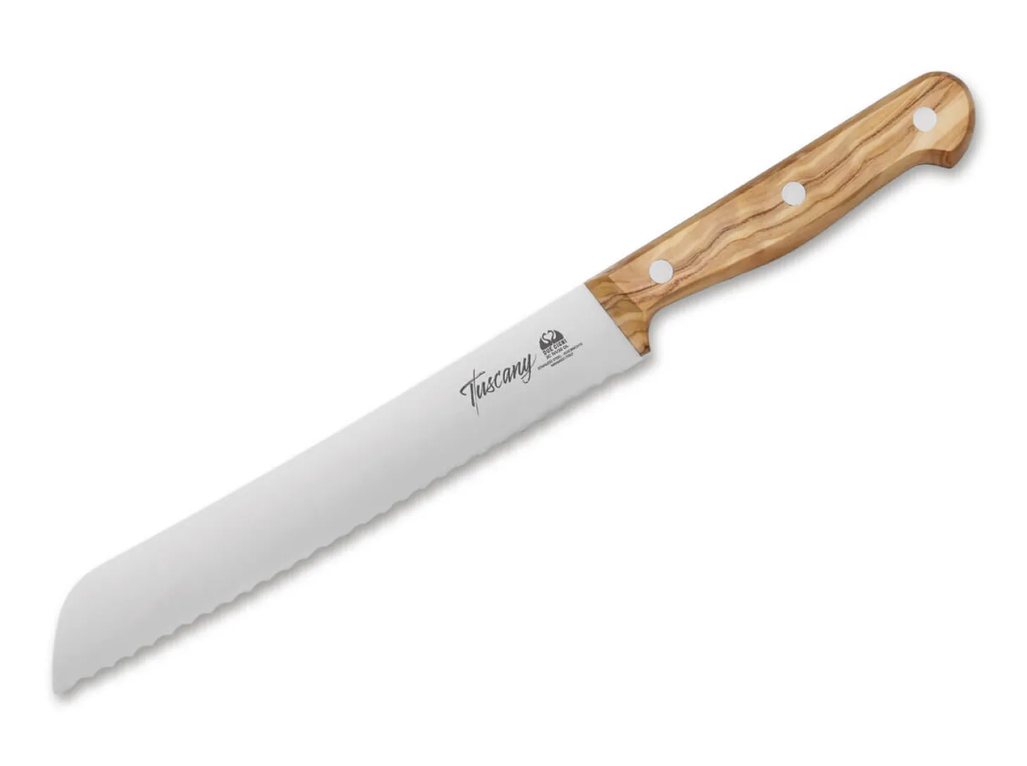Tuscany Brotmesser Olive