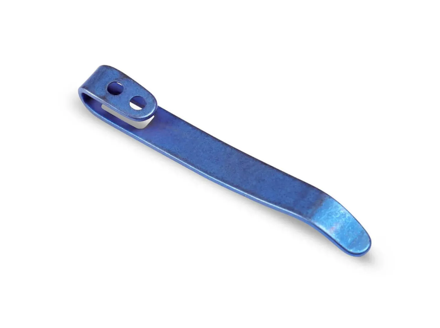 Two Flamed Titanium Clips T002B